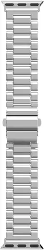 Coolblue Just in Case Rvs Bandje Zilver voor Apple Watch 40/41/42 mm aanbieding
