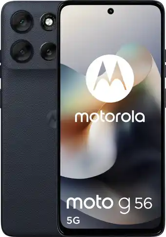 Coolblue Motorola Moto G56 256GB Zwart 5G aanbieding