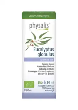 De Online Drogist Physalis Aromatherapy Eucalyptus Globulus Essentiele Olie Bio aanbieding