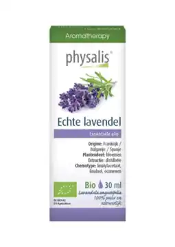 De Online Drogist Physalis Aromatherapy Echte Lavendel Essentiele Olie Bio aanbieding