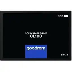Bol.com Harde Schijf GoodRam CL100 SSD 25 - 460 MB/s-540 MB/s aanbieding