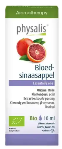 De Online Drogist Physalis Bloedsinaasappel Olie Bio aanbieding