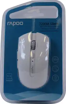 Bol.com Draadloze Bluetooth optische muis Multi-mode 7200M Wit aanbieding