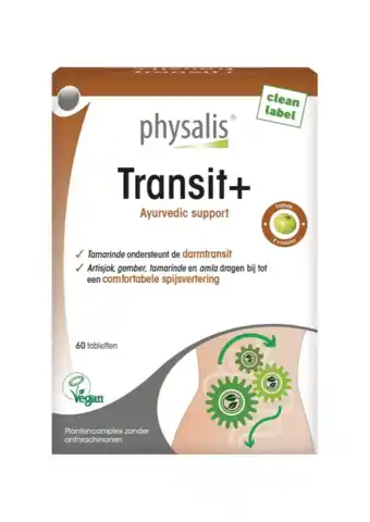 De Online Drogist Physalis Transit+ Ayurvedic Support Tabletten aanbieding