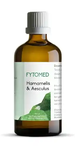 De Online Drogist Fytomed Hamamelis & Aesculus Druppels aanbieding