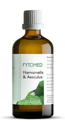 De Online Drogist Fytomed Hamamelis & Aesculus Druppels aanbieding