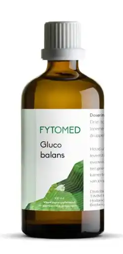 De Online Drogist Fytomed Gluco Balans Druppels aanbieding