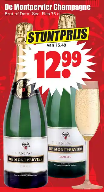 Dirk De Montpervier Champagne aanbieding