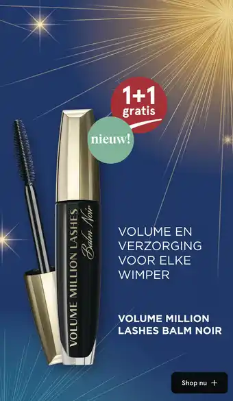 Etos Volume million lashes balm noir aanbieding