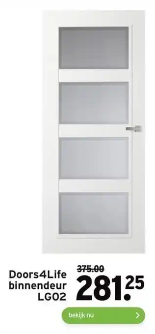 GAMMA Doors4Life binnendeur LG02 aanbieding