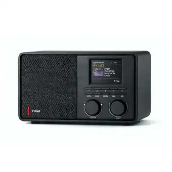 Bol.com Pinell Supersound 201W - DAB+/Internet tafelradio - zwart aanbieding