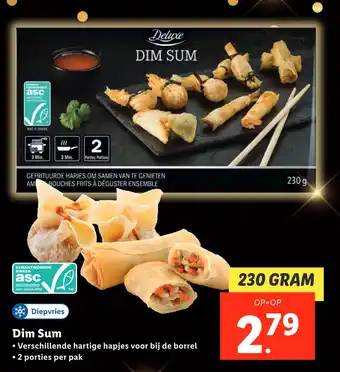 Lidl Dim Sum aanbieding