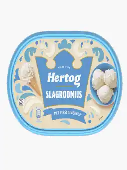 Flink Hertog Slagroomijs 900ml aanbieding