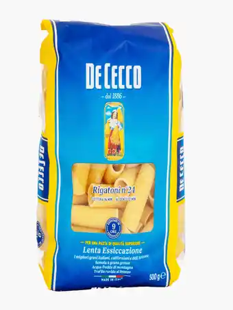 Flink De Cecco Rigatoni N24 500g aanbieding