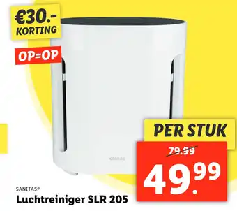 Lidl Sanitas Luchtreiniger Slr 205 aanbieding