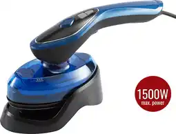 Bol.com Herzberg HG-8056: 2 in 1 Draagbaar Stoom- en Droogstrijkijzer aanbieding