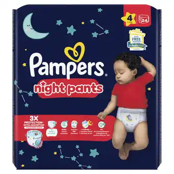 PLUS Pampers night pants maat 4 aanbieding