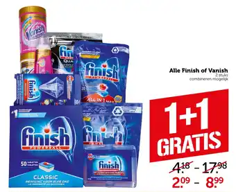 Coop Alle Finish of Vanish aanbieding