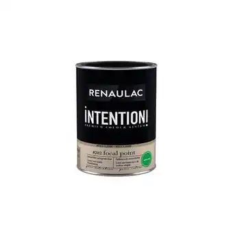 Praxis Renaulac Intention Muurverf - Extra Mat - Focal Point - 1L aanbieding