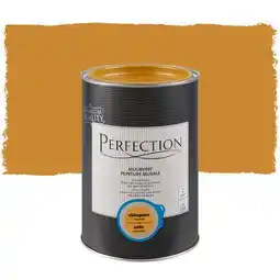 Praxis Perfection muurverf ultradekkend zijdeglans caramel 1L aanbieding
