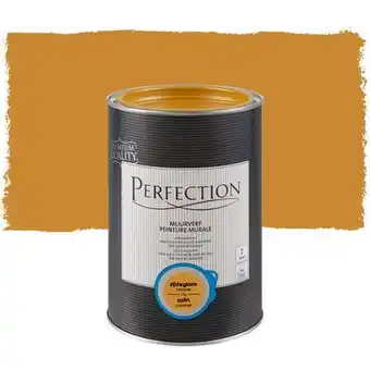 Praxis Perfection muurverf ultradekkend zijdeglans caramel 1L aanbieding