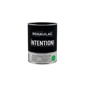 Praxis Renaulac muur- en plafondverf Intention Intense extra mat 1L aanbieding