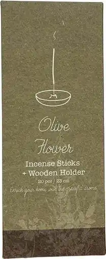 Intratuin Intratuin wierrookstokjes Indi Olive Flower 20 stuks aanbieding