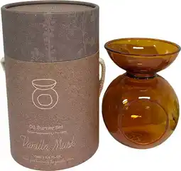 Intratuin Intratuin olie geurbrander met geurolie Indi Vanilla Musk bruin D 11 H 18 cm aanbieding