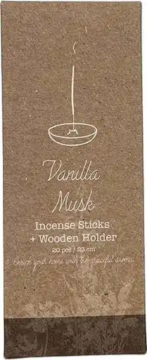 Intratuin Intratuin wierrookstokjes Indi Vanilla Musk 20 stuks aanbieding