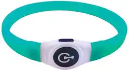 Intratuin Intratuin verlichte hondenhalsband XL blauw 35 - 65 cm aanbieding