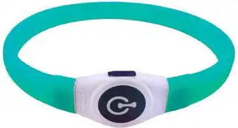 Intratuin Intratuin verlichte hondenhalsband XL blauw 35 - 65 cm aanbieding