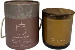 Intratuin Intratuin geurkaars in glas Indi Black Forest bruin 40,5 D 9,8 H 11,7 cm aanbieding