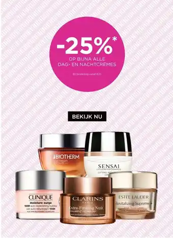 ICI Paris XL BIJNA ALLE DAG- EN NACHTCRÈMES aanbieding