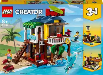 Bol.com LEGO Creator Surfer Strandhuis - 31118 aanbieding