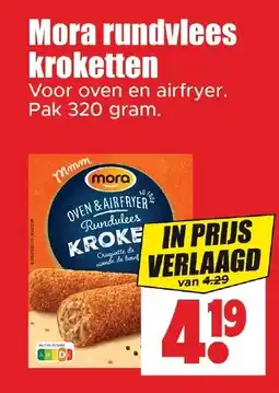 Dirk Mora rundvlees kroketten aanbieding