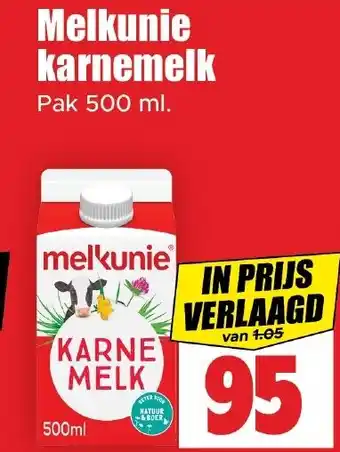Dirk Melkunie karnemelk aanbieding