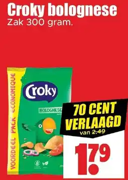 Dirk Croky bolognese aanbieding