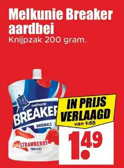 Dirk Melkunie Breaker aardbei aanbieding