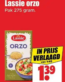 Dirk Lassie orzo aanbieding