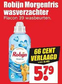 Dirk Robijn Morgenfris wasverzachter aanbieding