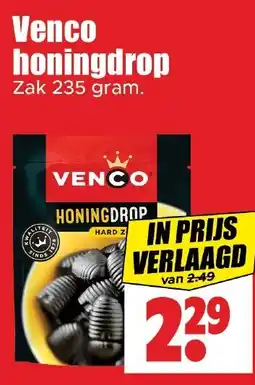Dirk Venco honingdrop aanbieding