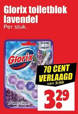 Dirk Glorix toiletblok lavendel aanbieding