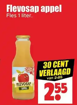 Dirk Flevosap Appel aanbieding