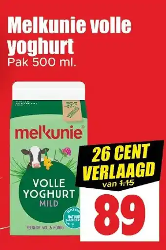 Dirk Melkunie volle yoghurt aanbieding