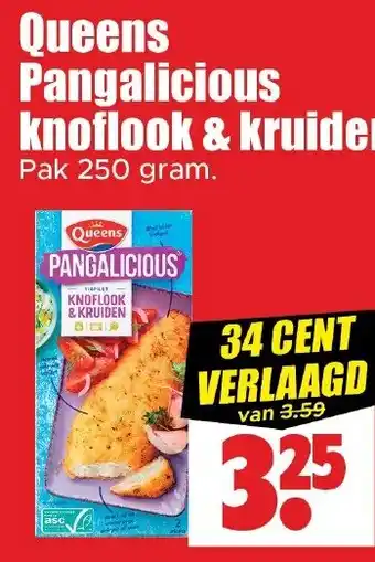 Dirk Queens Pangalicious knoflook & kruiden aanbieding