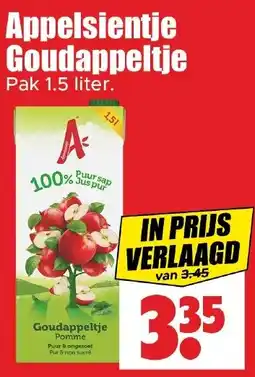 Dirk Appelsientje Goudappeltje aanbieding