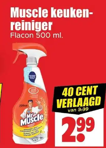 Dirk Muscle keuken- reiniger aanbieding