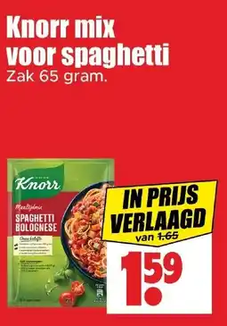 Dirk Knorr mix voor spaghetti aanbieding