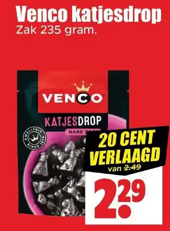 Dirk Venco katjesdrop aanbieding