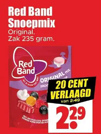 Dirk Red Band Snoepmix Original aanbieding